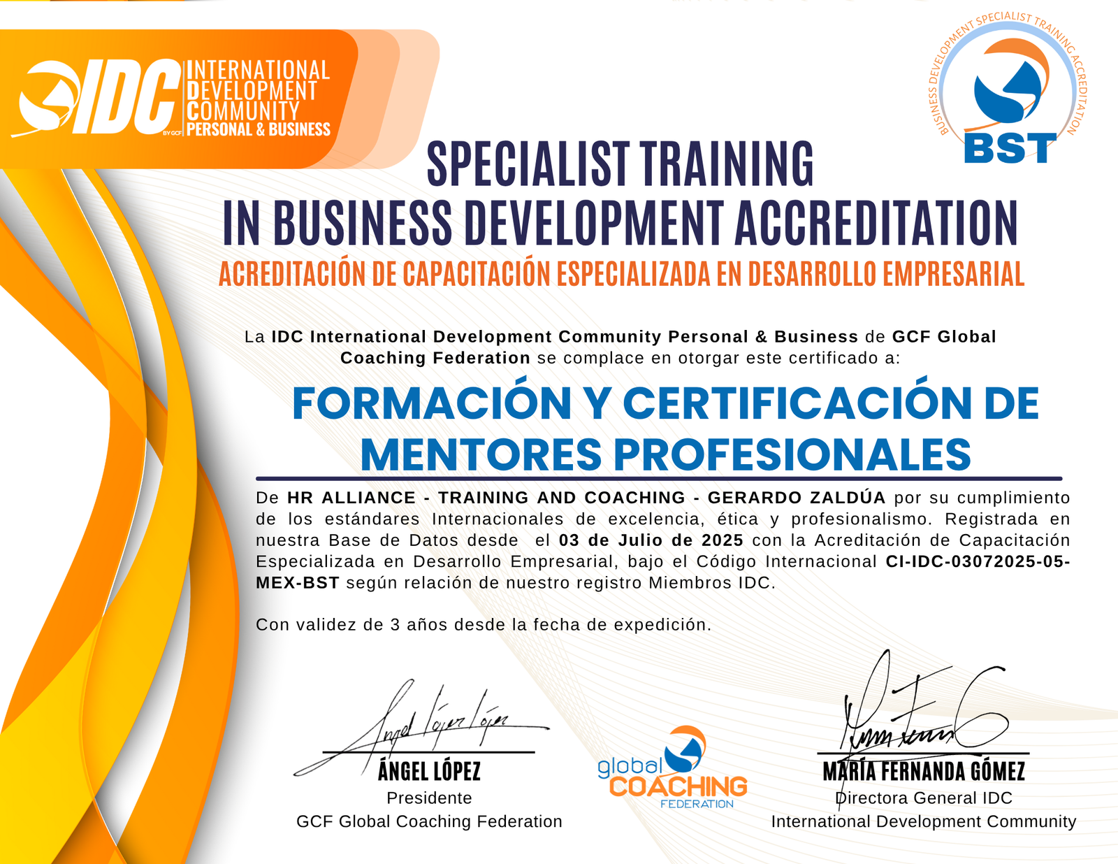 Certificación 4